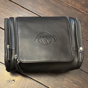 Lakers Black Toiletry Bag for Men